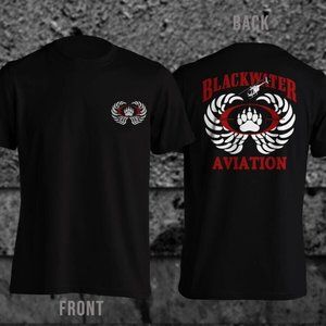 Blackwater Aviation Agency American Private Military Company T-Shirts